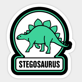 STEGOSAURUS | Dinosaur Graphic Gift Sticker